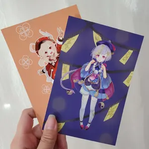 Genshin Impact Qiqi Klee Postcard