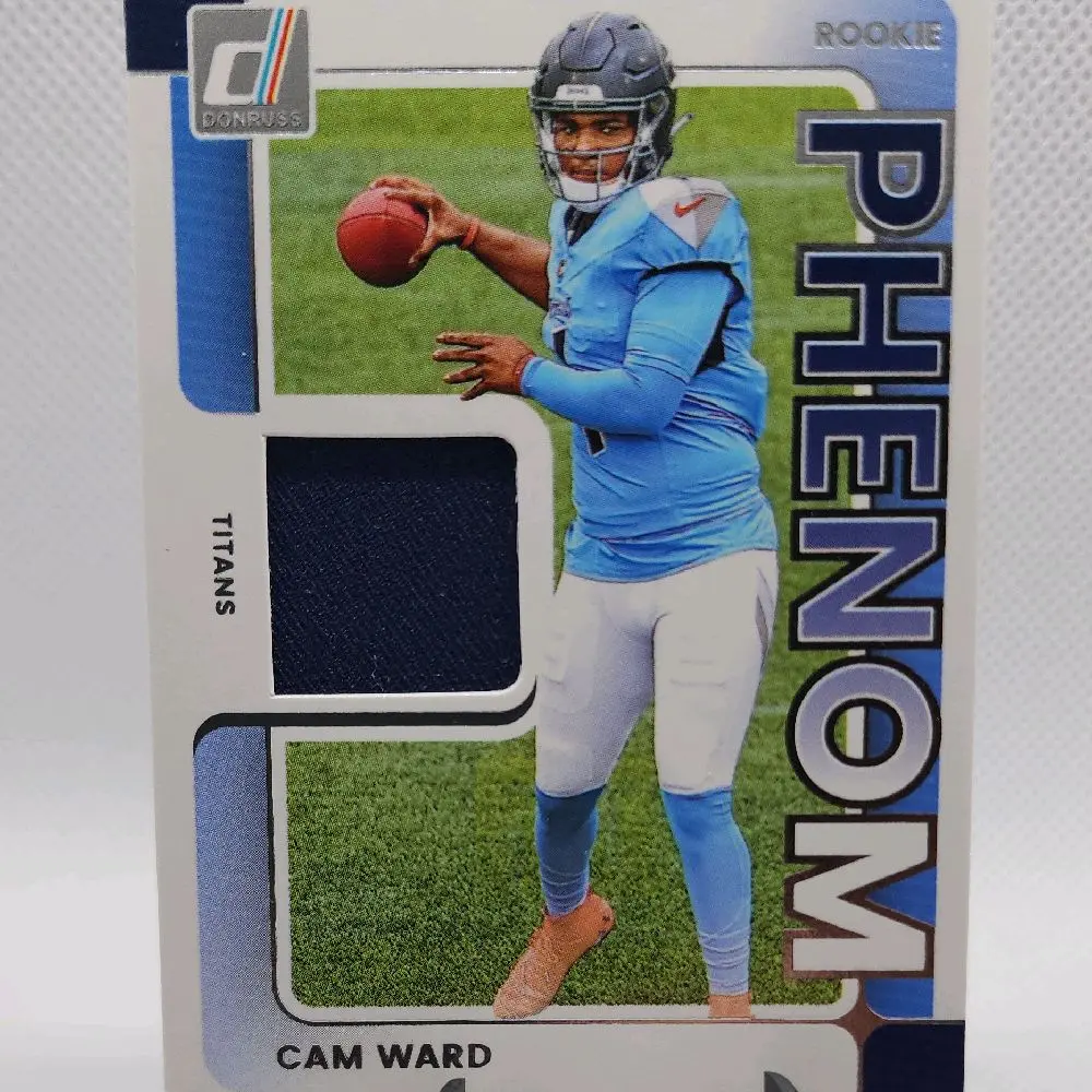 2025 Panini Donruss - Rookie Phenom Cam Ward #RPJ-CWD (MEM, RC)