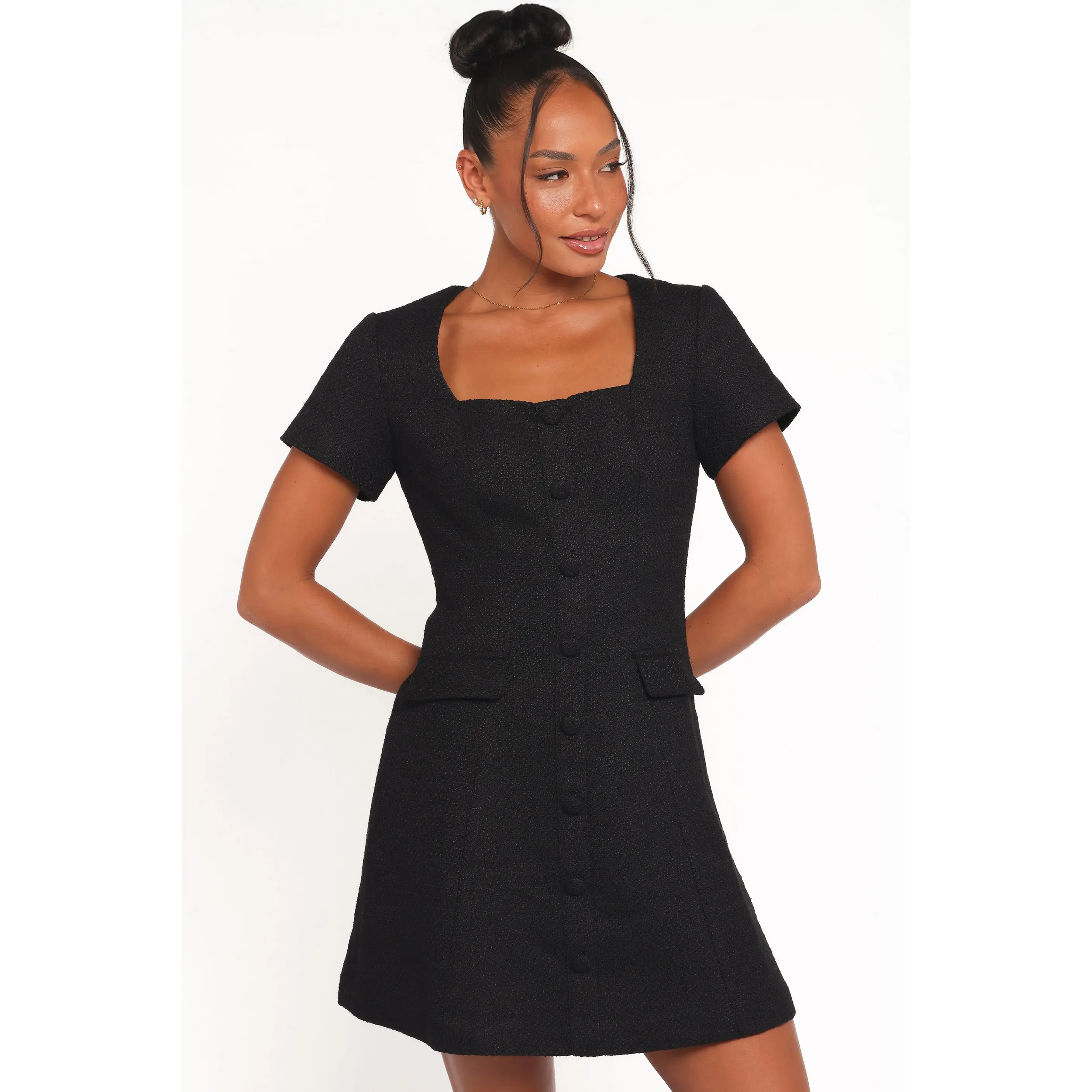 tweed mini dress - TikTok Shop