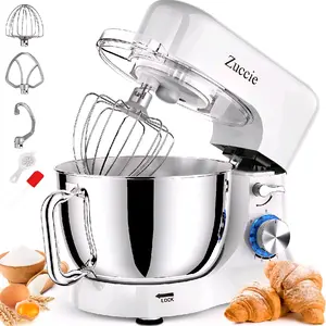 Zuccie 4.8QT Kitchen Electric Stand Mixer with 380W Motor Power