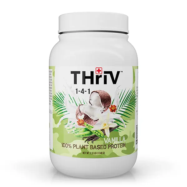 THriV - Organic Plant Based Protein Powder Vanilla (2.5lb/1,140g)