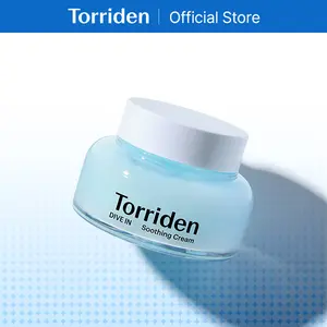 [Torriden] DIVE IN Hyaluronic Acid Soothing Cream 3.38 fl oz (100ml ) | Deep Hydrating Facial Moisturizer for Glow-Boosting, Revitalizing