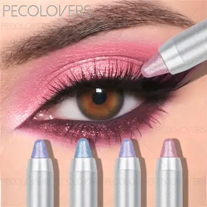 Diamond Ice Cream Shadow Stick,Long-Lasting, High Pigmentation,Shiny Glitter Shimmer Eyeshadow Stick, Easily Create Daily Makeup