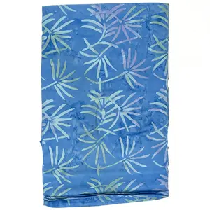 Blue Print Fringe Sarong – Bold, Breezy & Beach-Ready