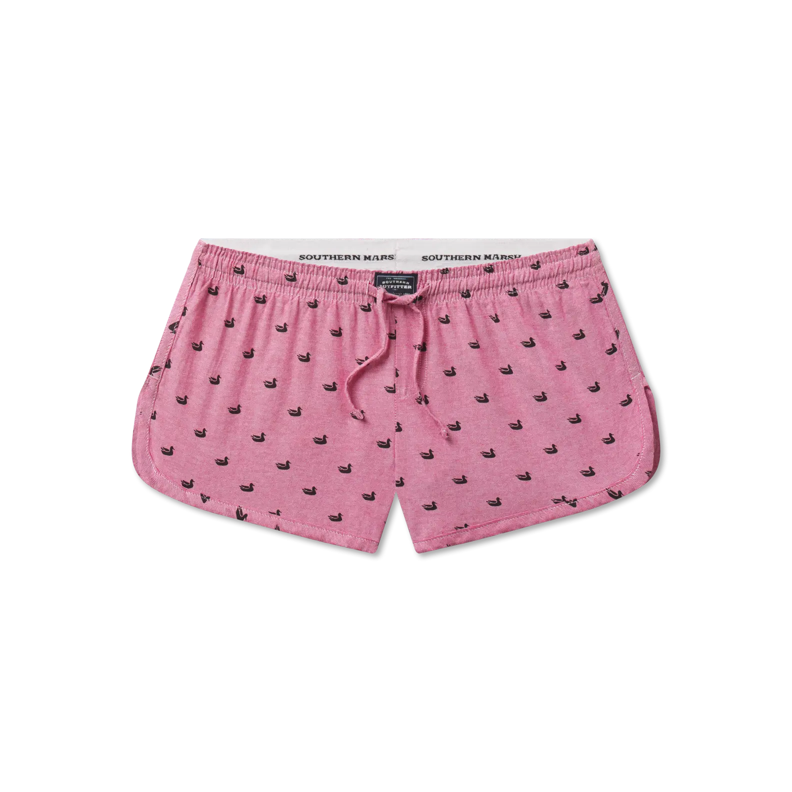 Red with Black Ducks