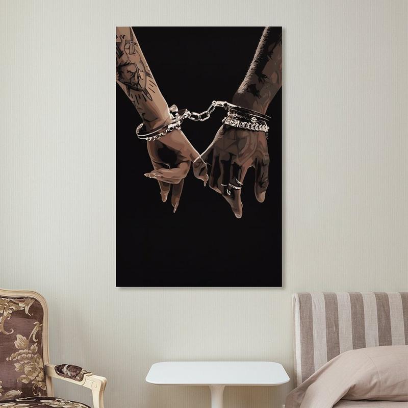 Valentine's Day posters, room decorations, African American art, Black couple art, Black love art, African wall art, Black couple wall art photo posters