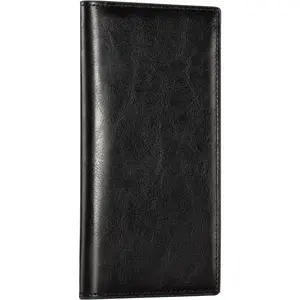 Premium Leather Checkbook Cover - RFID Blocking, Classic Design, Slim & Durable - Perfect for Personal & Business Checks