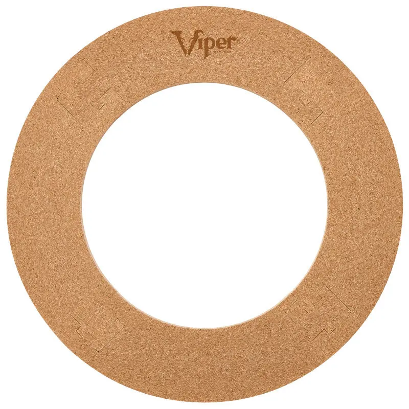 Dartboard Surround Wall Protector, High-Density V-Foam with a Cork Finish, Prevents Dings and Fits 18-Inch Regulation Boards