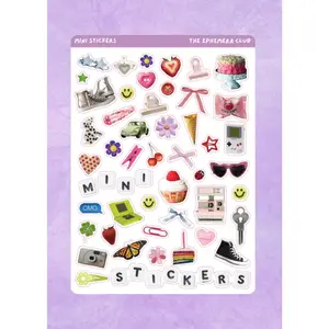 Mini Stickers Sticker Sheet - Vol. 1