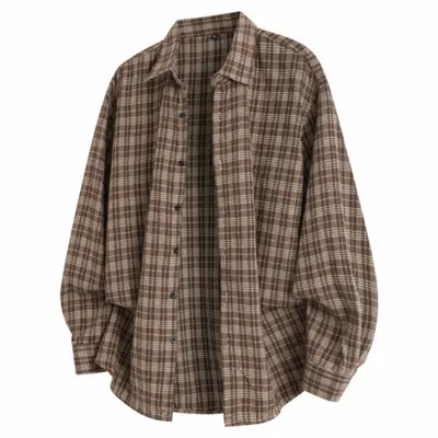 Dyed Checker Button Down Ktwo - TikTok Shop