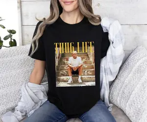 Thug Life Trump Shirt, Viral Thug Life  T-Shirt, Funny Trump 2024 Shirt, Republican Gifts, Trump and Western Musicians Shirt