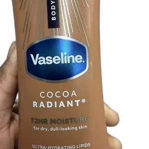 Vaseline Intensive Care Cocoa Radiant Body Lotion 20.3 fl oz 600 ml with Cocoa Butter & Vitamin E for 72HR Moisture