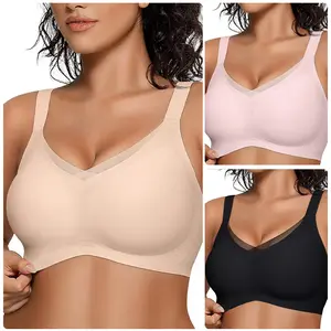 Quietlake New-Plus size girls' bra, comfortable, slimming and anti-sagging