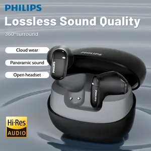 Philips Tat2169 Earbud Wireless Music Earphones, 25 Hours Battery Life, High-Fidelity Bluetooth-compatible Headphones, 400mah Charging Case Included