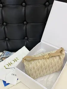 Pre-owned Christian Dior Canvas Messenger Bags unused Dior Travel Nomad fullset 112162