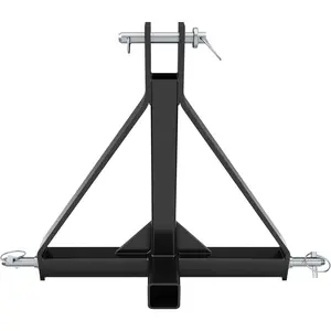 3 Point 2" Receiver Trailer Hitch Category 1 Tractor Mover Drawbar Hitch Heavy Duty Compatible with Kubota BX LM25H WLM Tractor NorTrac Yanmar Kioti Cat John Deere Parts Tires