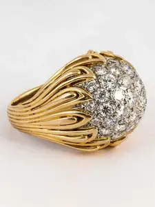 1 PC Luxury Cubic Zirconia Ring For Women For Wedding Engagement Party Jewelry Valentine's Day Gift