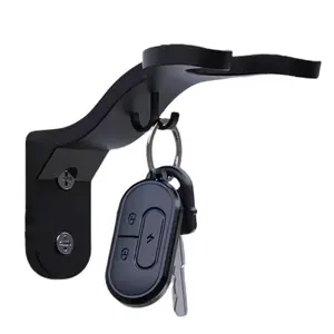 Motorcycle Helmet Holder, Wall Mounted Helmet Hook, Universal Helmet Hanger Stand, Home Organizer for Motorcycle, Bicycle, Football