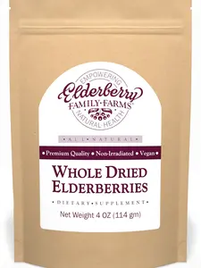 Whole Dried Elderberries