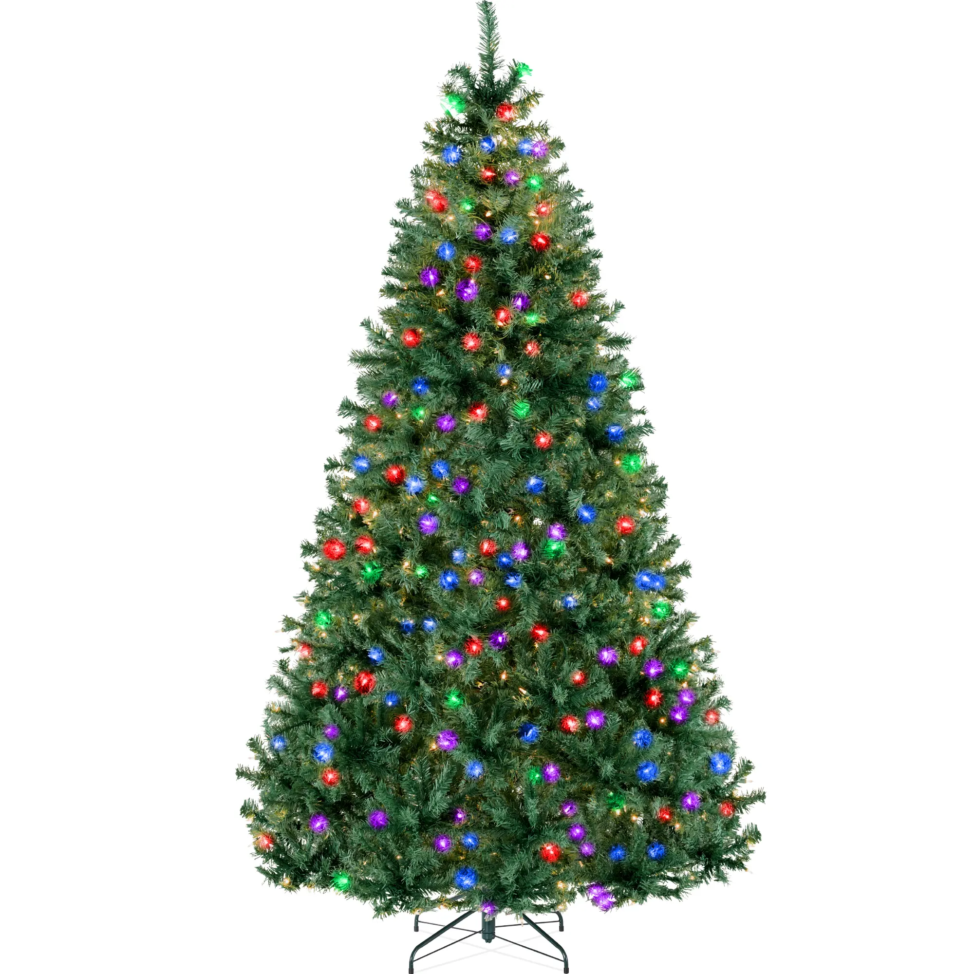 Best Choice Products Pre-Lit Artificial Christmas Tree – LED or Incandescent Lights, Metal Stand, Multiple Colors & Sizes (4.5–12ft) Best Choice Products Pre-Lit Artificial Christmas Tree – LED or Incandescent Lights, Metal Stand, Multiple Colors & Sizes (4.5–12ft)