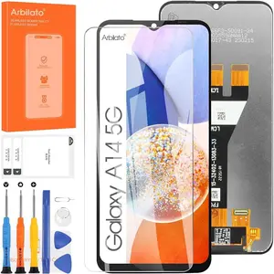 Screen for Samsung Galaxy A14 5G Screen Replacement for Samsung A146 LCD Screen SM-A146,SM-A146U,SM-A146U1,SM-A146U1/DS Touch Display Digitizer Assembly Repair Parts Black