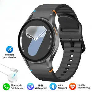 2025 NewSmart Watch 7 Mini Women Multi-Function Sports AMOLED Screen Fitness Tracker Health Women smartwatch for Samsung samsung  galaxy  watch  8 tech  watch Water Proof Wearable Alloy Card Smartphone Connection Wristwatch White