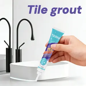 RV Ceramic Tile Sealant, Waterproof, Ideal for Tiles & Grout, Perfect for Construction Projects, Durable Paste Application