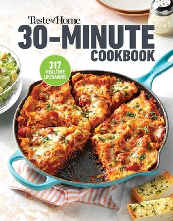 USED Book - Taste of Home 30 Minute Cookbook: 317 Quick Recipes for Delicious Home-Cooked Meals (Paperback) - english