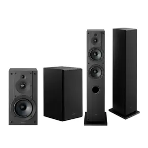 Sony 3-Way Bookshelf Speakers (Pair) with Floorstanding Speaker (Pair) Bundle