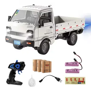 Remote Control Off-Road Truck with LED Lights Spray, Door Openable Drift Car Toy 1:16 Scale 2.4GHz Remote Control Car, Birthday gifts, Christmas gifts, Remote Control Trucks