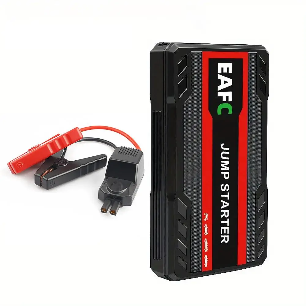 12V 800A Portable Multifunctional Car Jump Starter, 1 Count Car Emergency Booster, Car Emergency Mobile Power Battery Charger