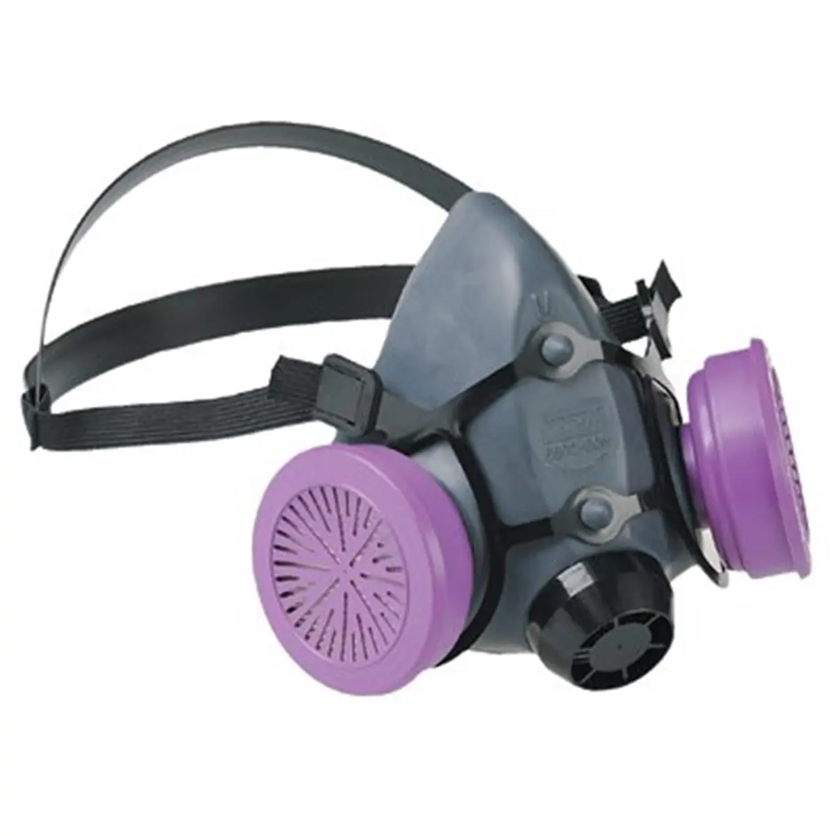 NORTH 068-550030M 5500 Series Low-Maintenance Half Mask Protective Respirator, Comfortable Design, Efficient Performance, Extendable Useful Life, Non-Allergenic Elastomer, for DIY & Needlework Hobbies