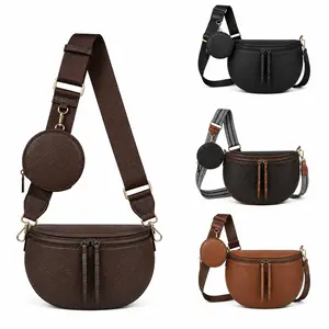 Women's Trendy Crossbody Sling Bag with Adjustable Strap and Coin Purse, Lightweight Purse for Work and Daily Use, Crossbody Bags For Women, Purses Crossbody Bag