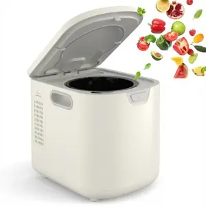 Garvee 3.5L Electric Countertop Composter – Smart, Odor-Free Food Waste Recycler with 3 Modes, Self-Clean Function & LED Display, Quietly Converts Kitchen Scraps into Dry Fertilizer for Garden Use