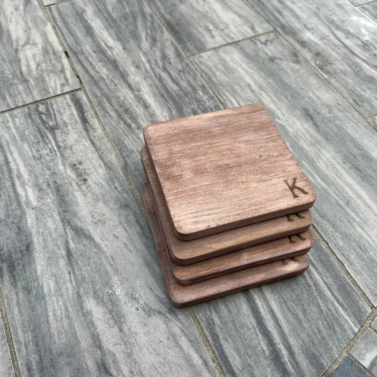 Personalized Single Initial Coaster - Perfect Gift for Any Occasion