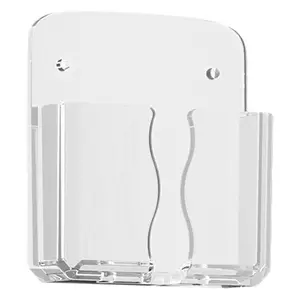 Wall Mounted Remote Control Holder Storage Boxes, Adhesive Organizer Box for TV, AC Remotes