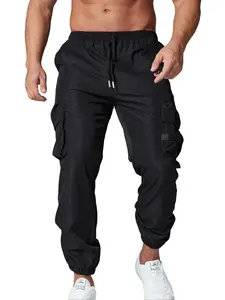 Men'S Tactical Work Pants , Multi-Pocket, Durable Fabric for Hiking, Outdoor Activities, and Construction, Durable Fabric Menswear Breathable Casual Cargo Day Big Small Zipper Beige Plain Stylish cargo pants for men slacks pantalones para hombre