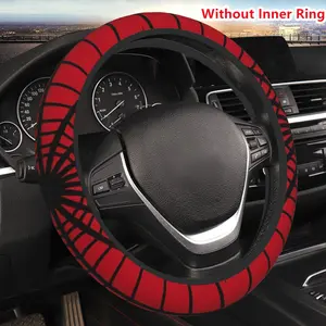 Red Spider Steering Wheel Cover Universal 15 Inch For Men And Women Car Accessories, Red Spider Car Accessories