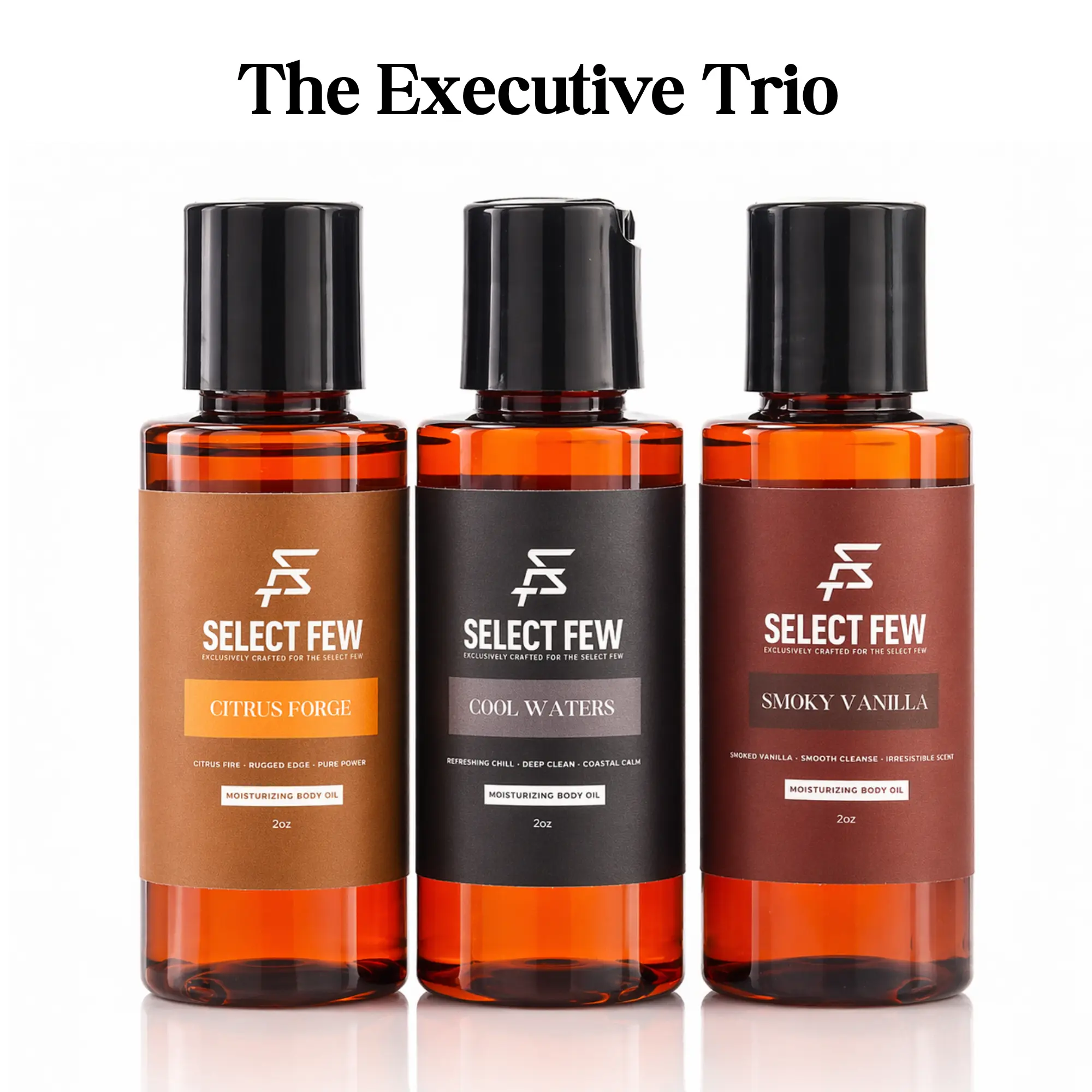 [Travel Size] Men’s Grooming Body Oil Samples - Clean, Fresh Grooming Scents – Long-Lasting Grooming Oil- Moisturizing Body Oils – Lightweight, Fast-Absorbing, Long-Lasting Scent
