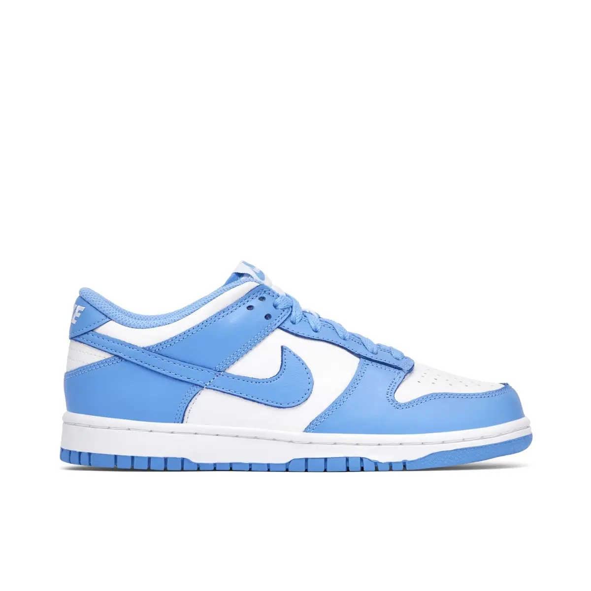 Nike Dunk Low UNC Blue White CW1590-103 GS & Women's Fashion Shoe New
