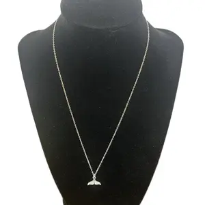 Necklaces - Sea Creatures SandDollars Starfish Whale Tail Snowflake Pendant on Chain Jewelry