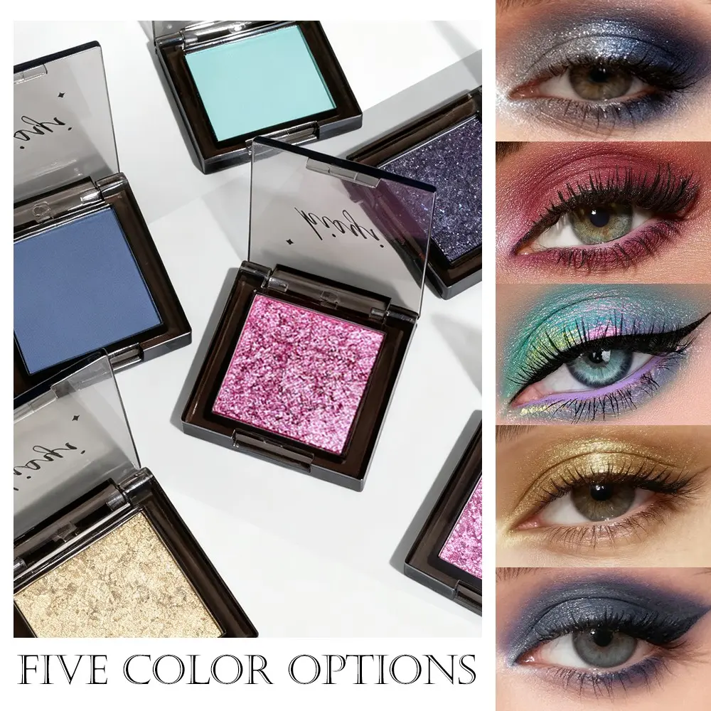 Long Lasting Glitter Eyeshadow, 1 Count Shimmering Eyeshadow Stick, Sparkling Metallic High Pigmented Eye Shadow, Colorful Eye Makeup Products