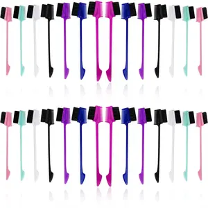 3 in 1 Hair Edge Brush Double Sided Hair Comb Pack Smooth Brush Comb Grooming