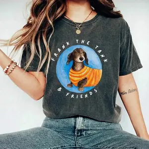 [Sale off up to 50%] Unisex Frank the Tank & Friends T- Shirt, Retro Unisex Gift, Graphic Streetwear T-shirt