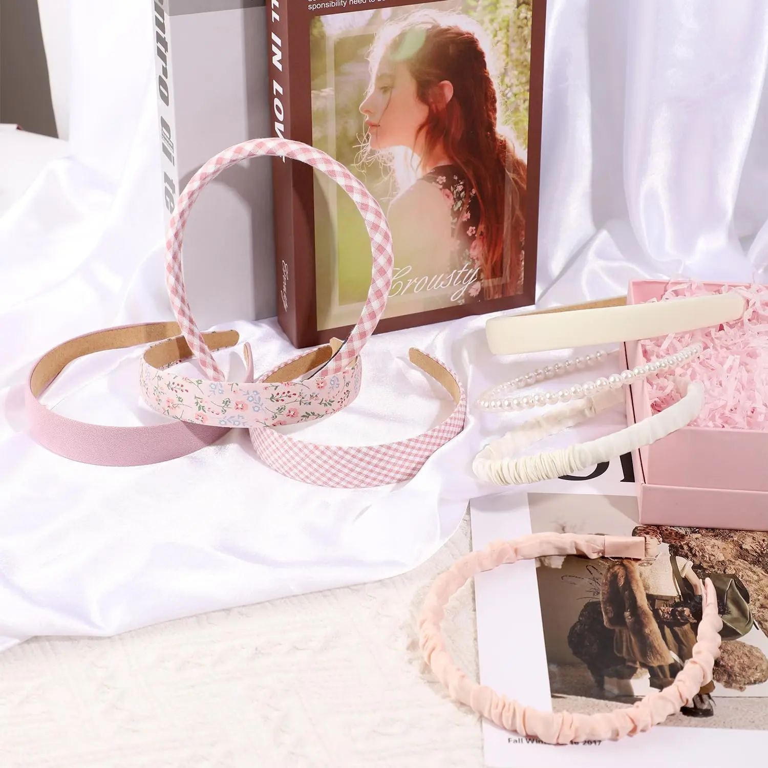 pink eight piece set