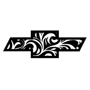 Chevy Chevrolet Tooled Decal for Trucks, Cars, and More
