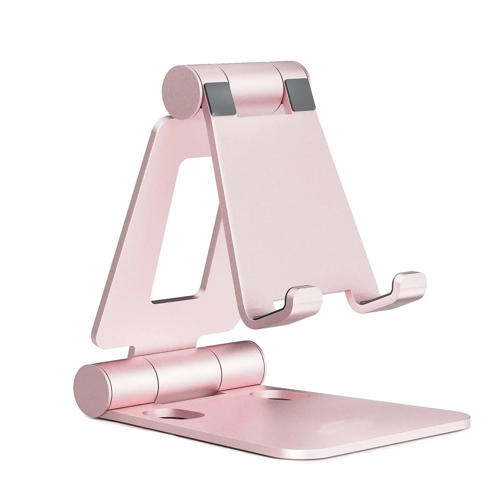 Adjustable Desktop Phone Holder, Foldable Cell Phone Stand, Stable Phone Rack for Cellphone Tablet