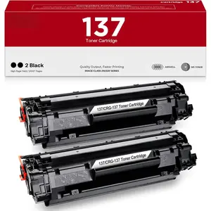 137 Compatible Black Toner  Replacement for  137 Black Toner , Use for  MF232w, MF242dw, MF212w, MF216n, 2 Pack