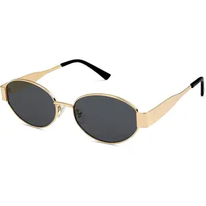Retro Oval Sunglasses | Trendy UV400 Protection Shades for Men & Women SOJOS