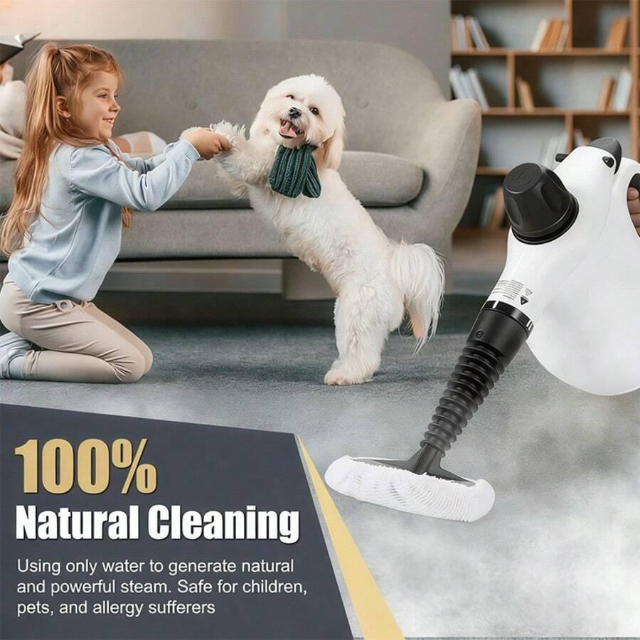 Steam Cleaner, Pressurized Steam Cleaner For Home&Car, Upgrade 450ML/15.22 Oz Tank, Lightweight Portable Steamer With 12Accessories For Cleaning Kitchen, Grout, Furniture, Couch, Car And Bathroom Steam Cleaner, Pressurized Steam Cleaner For Home&Car, Upgrade 450ML/15.22 Oz Tank, Lightweight Portable Steamer With 12Accessories For Cleaning Kitchen, Grout, Furniture, Couch, Car And Bathroom
